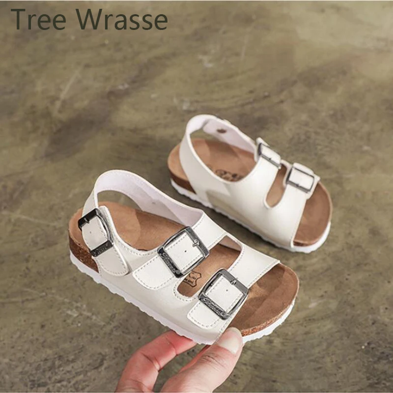 baby cork sandals