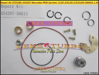 

Turbo Repair Kit rebuild GT2538C 454207-5001S 454207 Turbocharger For Mercedes PKW Sprinter 212D 312D 412D 310D 410D OM602 2.9L