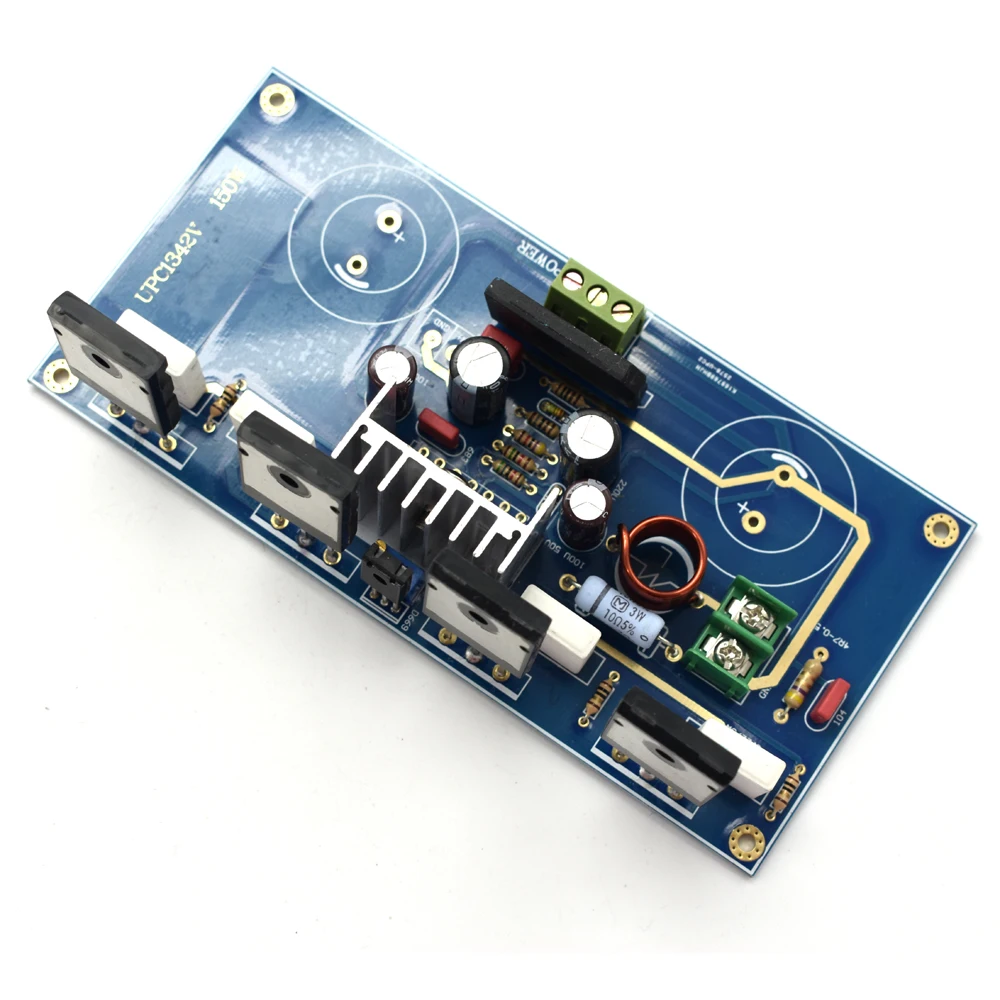 Усилитель мощности UPC1342V 2SC5200 2SA1942 Mono HiFi 220 Вт двойная плата переменного тока 18 36 в