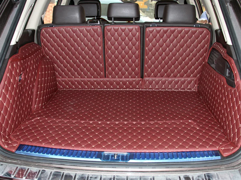 

2018 Newly! Special trunk mats for Volkswagen Touareg 2017-2011 durable cargo liner boot carpets for Touareg 2016,Free shipping
