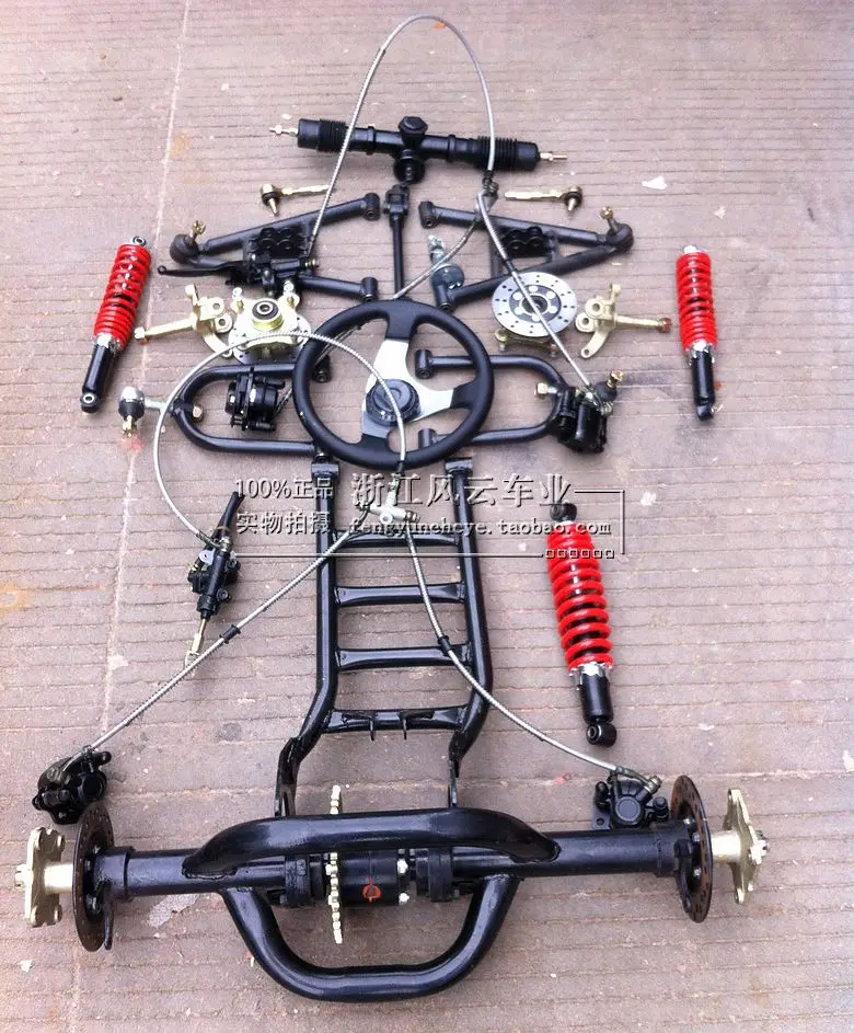 Modified four wheel vehicles accessories Karting ATV