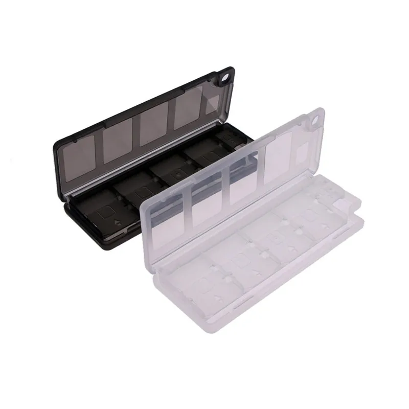 

1Pc Plastic 10 in 1 Game Memory Card Holder Storage Case Box Game Card Storage Box Protector Holder Free Shiping