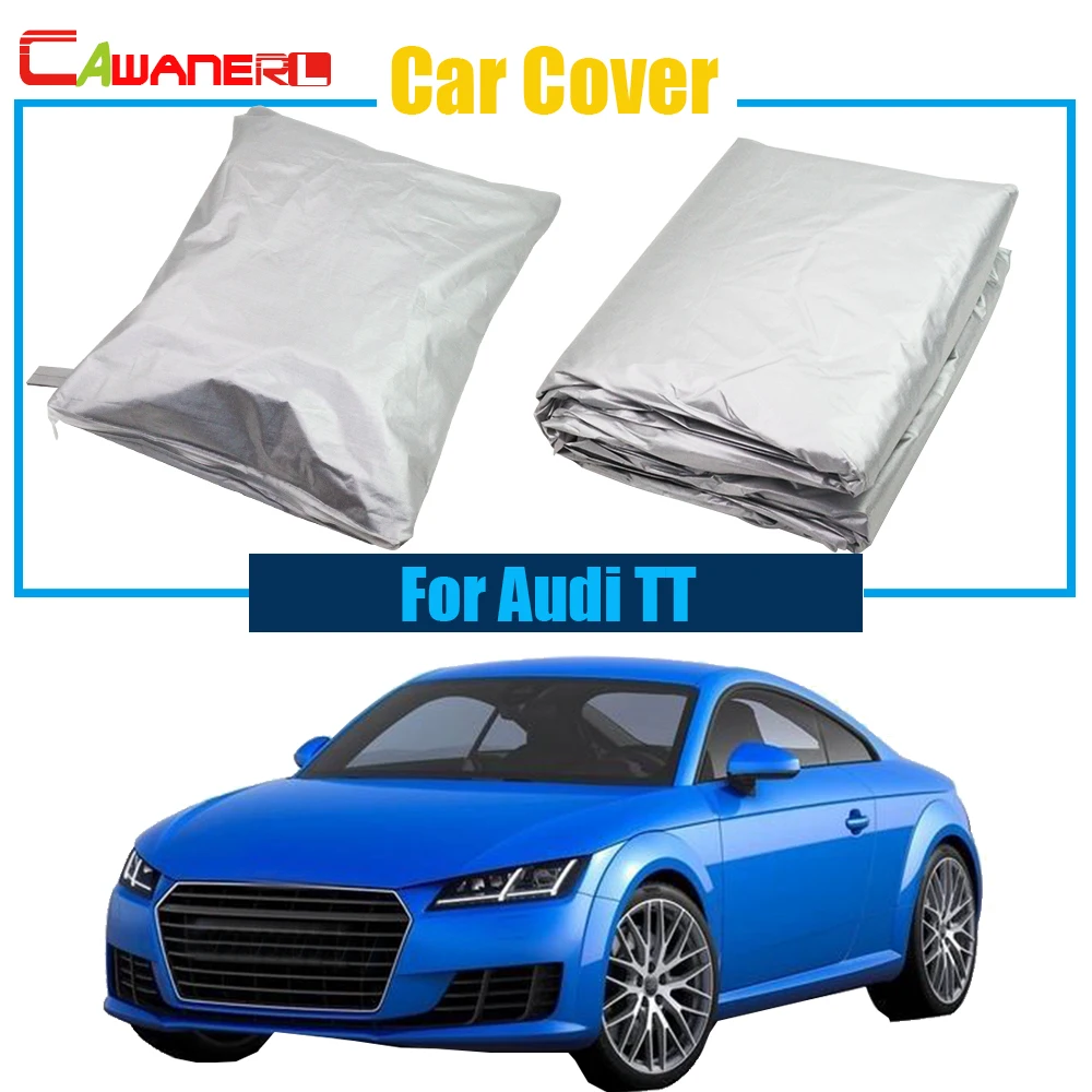 Cawanerl Full Car Cover Anti Uv Rain Snow Sun Resistant Car Sun Shade  Accessories Dustproof For Audi Tt - Car Covers - AliExpress