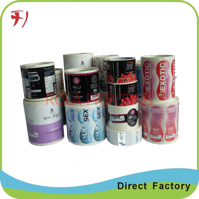 Customized custom plastic bottle labelsin Stationery Stickers from