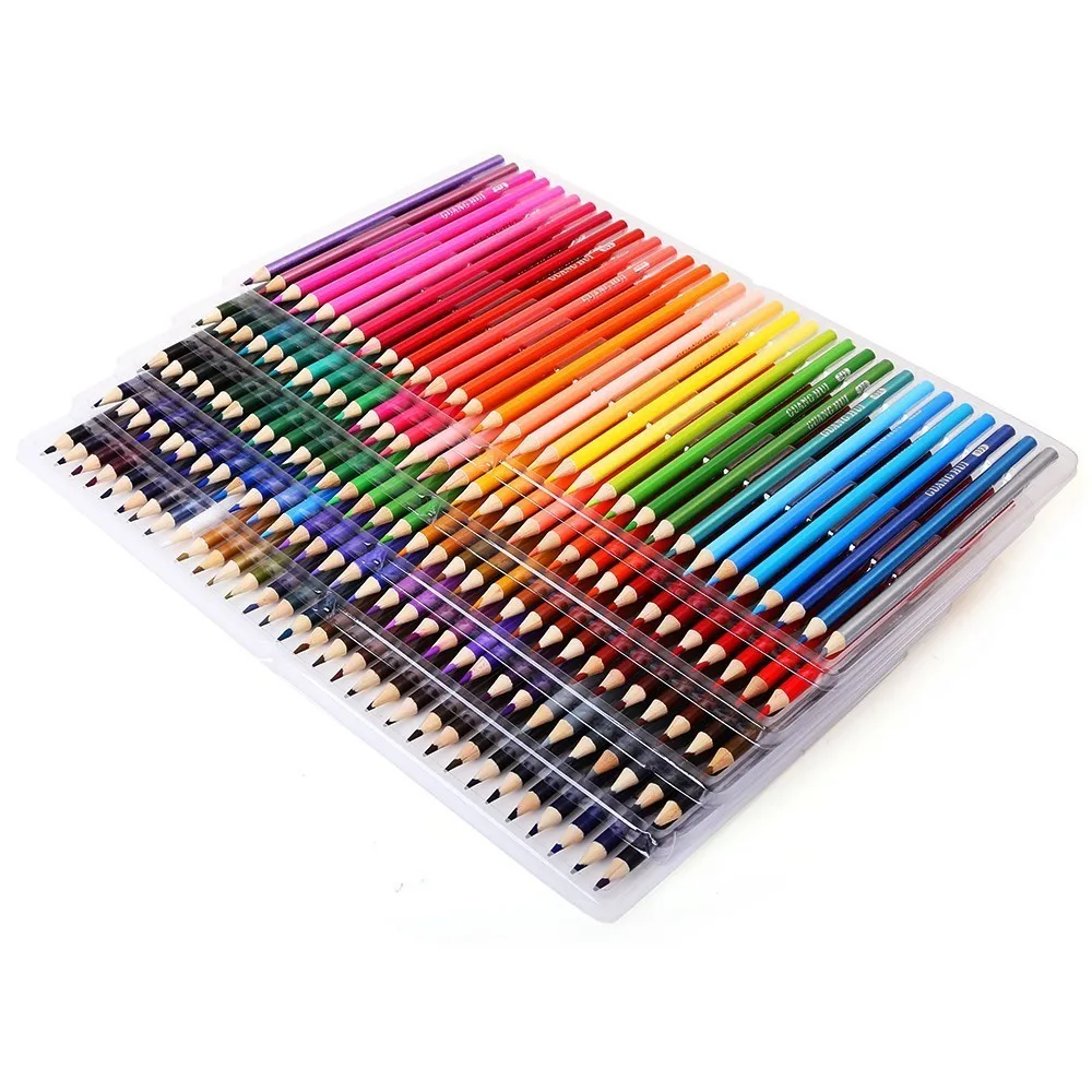 Günstige 160 farben Holz Öl Farbige Bleistift Set Malerei Farbe Kunst Marker Bleistifte Für Zeichnung Skizze Kinder Geschenke Kunst Liefert Schreibwaren