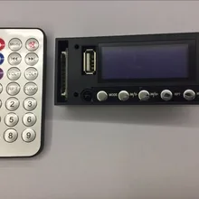 1 шт. новые синие Экран стерео Выход Bluetooth музыкальный ауодиопроцессор автомобиля MP3 декодер доска возраст 7 до 16 лет, с рисунком в виде v переменного и постоянного тока с двумя