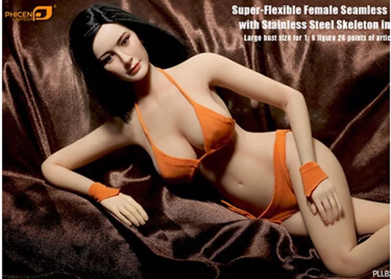 

Tbleague 1/6 весы, фигурка, кукла, большая грудь, супер гибкий женский Бесшовный корпус для 12 "PH, куклы, коллекции