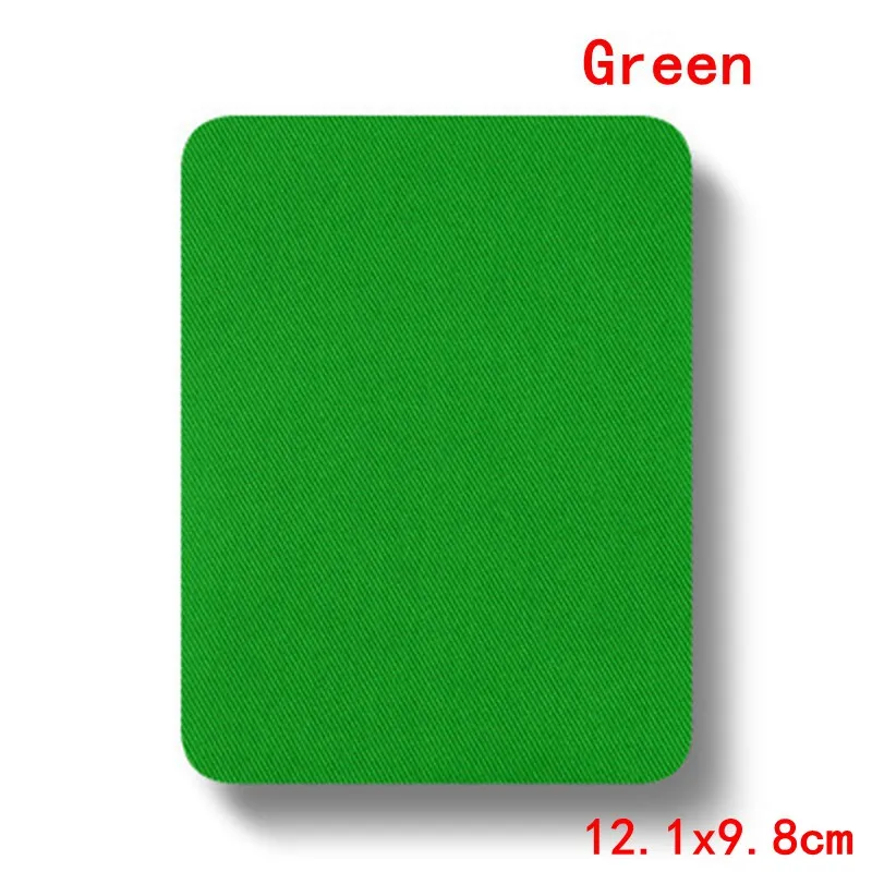 Prajna квадратный железный на нашивках джинсовая ткань наклейки DIY ремонт колено куртка одежда для футболок аксессуары 18 цветов - Color: green