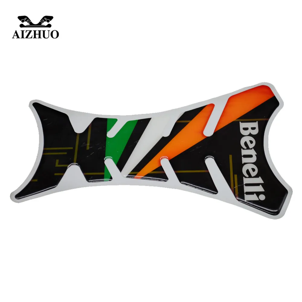 Motorcycle Oil Fuel Tank sticker Carbon Fiber Tank Pad Tankpad Protector Sticker Fishbone for benelli bn300 bj300 bj250 TNT 300