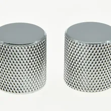 2x хромированные ручки для бас-гитары, качественные ручки для гитары Tele Telecaster