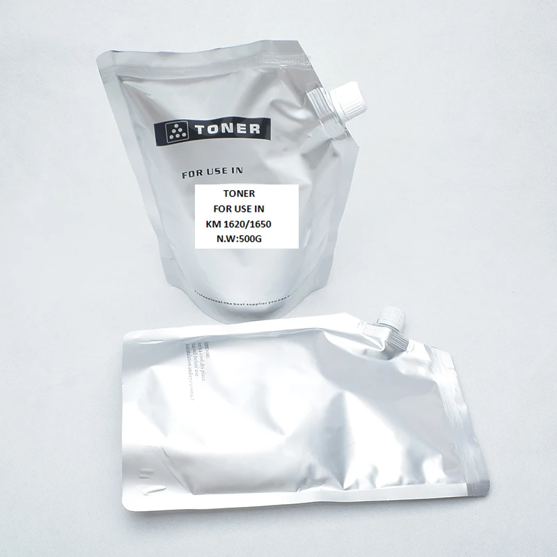 

JIANYINGCHEN compatible black refill Toner Powder for Kyoceras Mita KM1620/1650/2020/2050/2550(3pieces/lot) 500g per bag