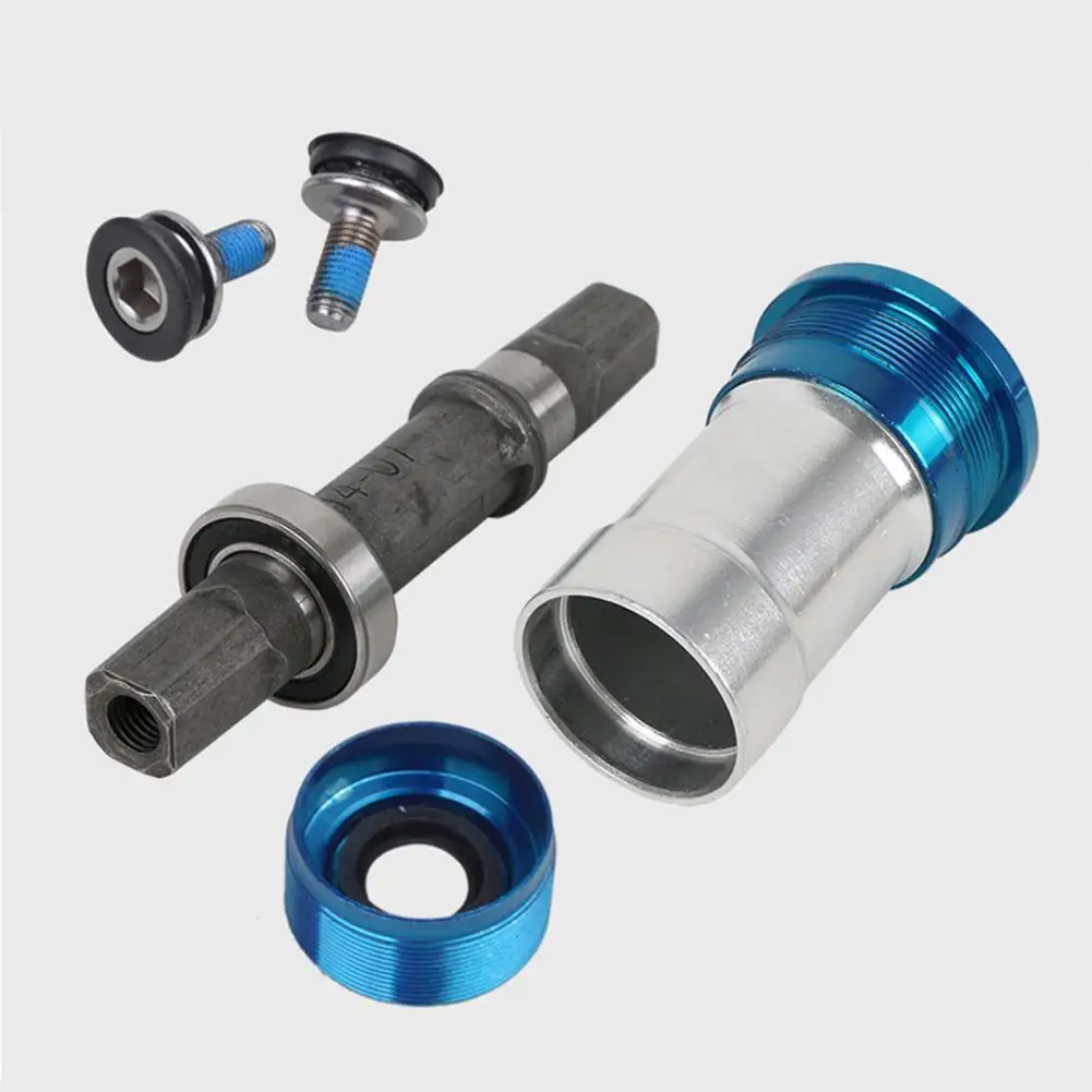 New Style For Fixed Cog Mountain Bike Sealed Bottom Bracket Bicycle Central Bearing Axis Palin Square Hole Center Axle Screw New Style For Fixed Cog Mountain Bike Sealed Bottom Bracket Bicycle Central Bearing Axis Palin Square Hole Center Axle Screw