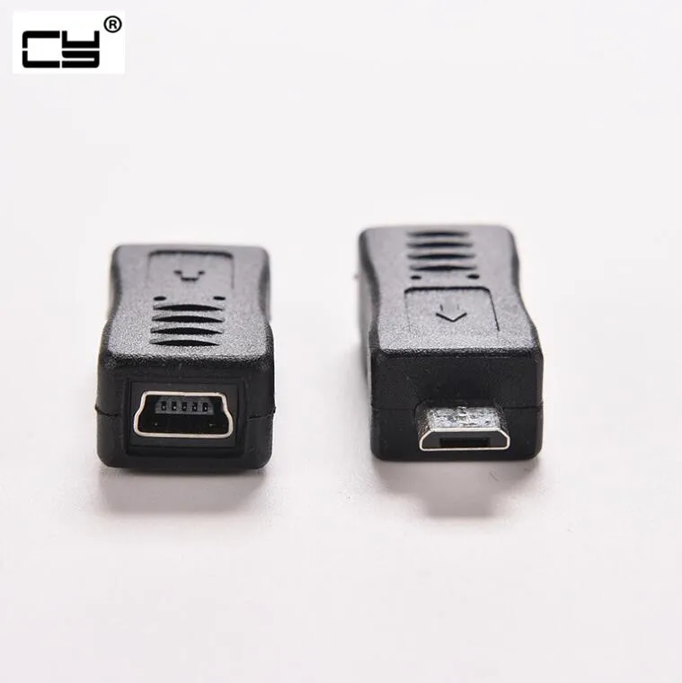 Штекер Micro USB в Mini гнездовой преобразователь переходник для зарядки телефона