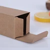 100 pièces/lot 5 ml/15 ml/20 ml/30 ml/50 ml/80 ml/100 ml brun/blanc/noir Kraft papier cadeau boîte rouge à lèvres parfum bouteille tube boîtes d'emballage ► Photo 2/4