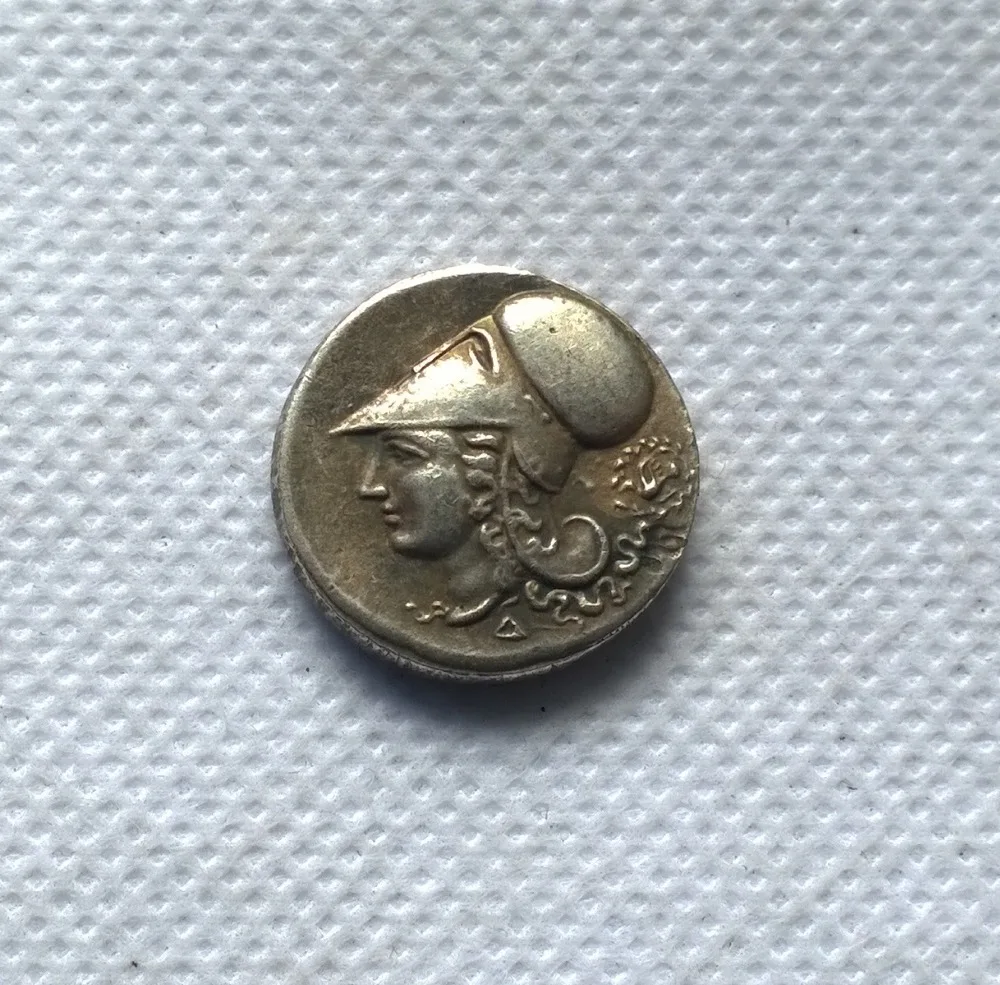 

Type:#18 ANCIENT GREEK Athena fly horse Copy Coin commemorative coins