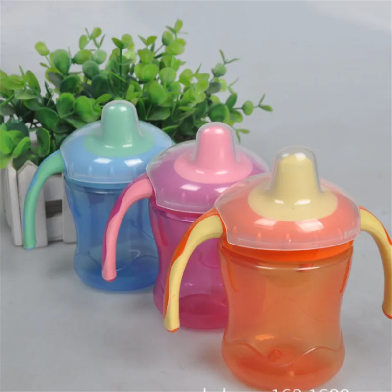 Nouveau doux bouche bec de canard Sippy infantile formation bébé biberons tasses pour bébés marque bébé biberon enfants bouteille d'eau