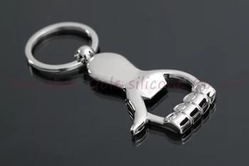 

1000pcs Palm Bottle Opener Keychain Zinc Alloy Beer Softdrinks Beverage Bottle Openers Tablelware Restaurants Promotional Gifts