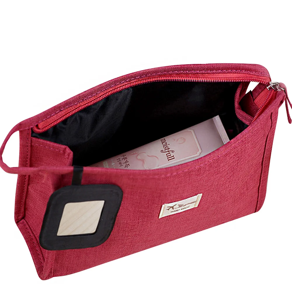 JJDXBPPDD 600D Matte Cloth Zipper New Women Makeup bag Cosmetics bags