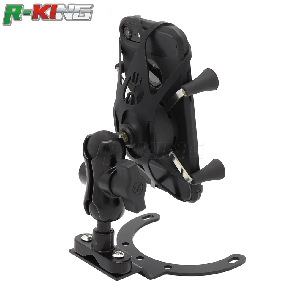 

For YAMAHA FZ1 FZ6 FZ8 FZ 1 6 8 XJ6 XJ-6 Motorcycle Accessories GPS Navigation Frame Mobile Phone Mount Bracket