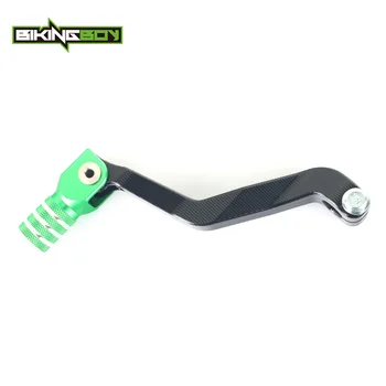 

BIKINGBOY MX Offroad Bike Folding Gear Shift Lever Pedal for KAWASAKI KX450F KX 450 F 06-15 14 13 12 11 KLX450R KLX 450R 07-08