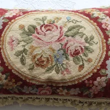 10 к 1" x 20" шерстяная подушка ручной работы с новой зеландской шерстяной наволочкой