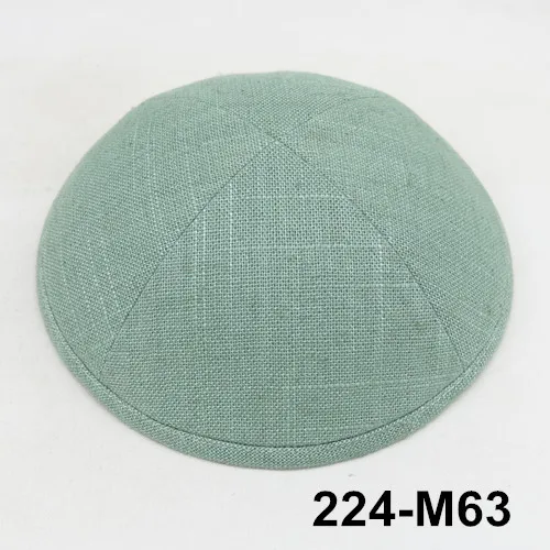 Kippot Kippa Linen-3 Kippah Kipa 19 см Skullies Yarmulke Beanies еврейская шляпа-Кепка с черепом