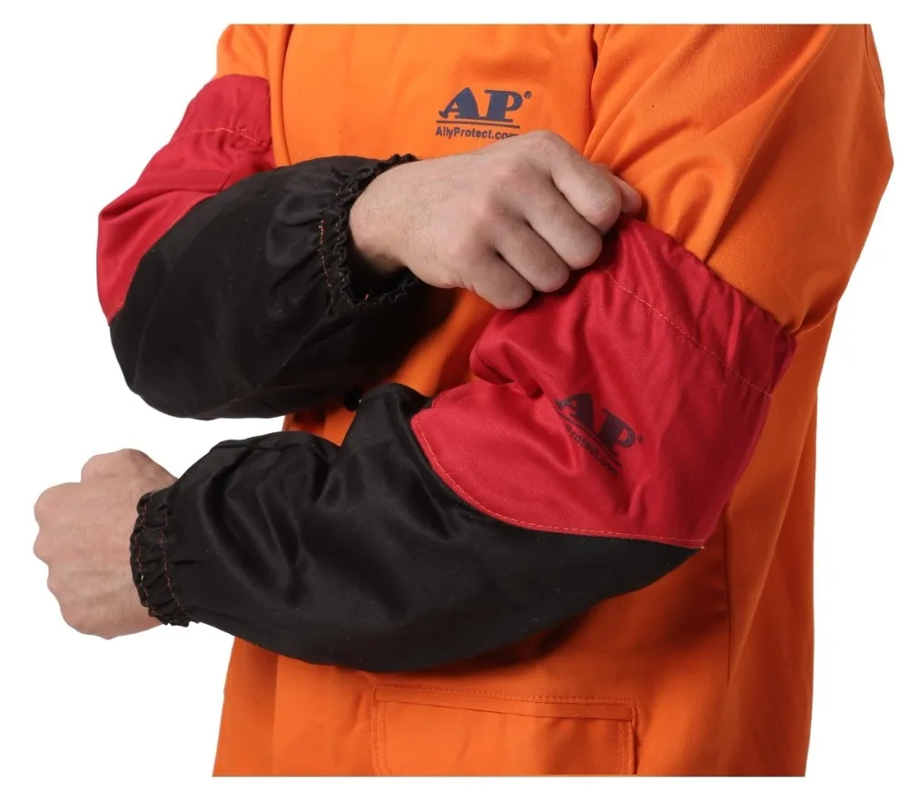 LEATHER GARDENING ARM PROTECTION WELDING SPARK SPLATTER SLEEVES SLEEVE SLEVES