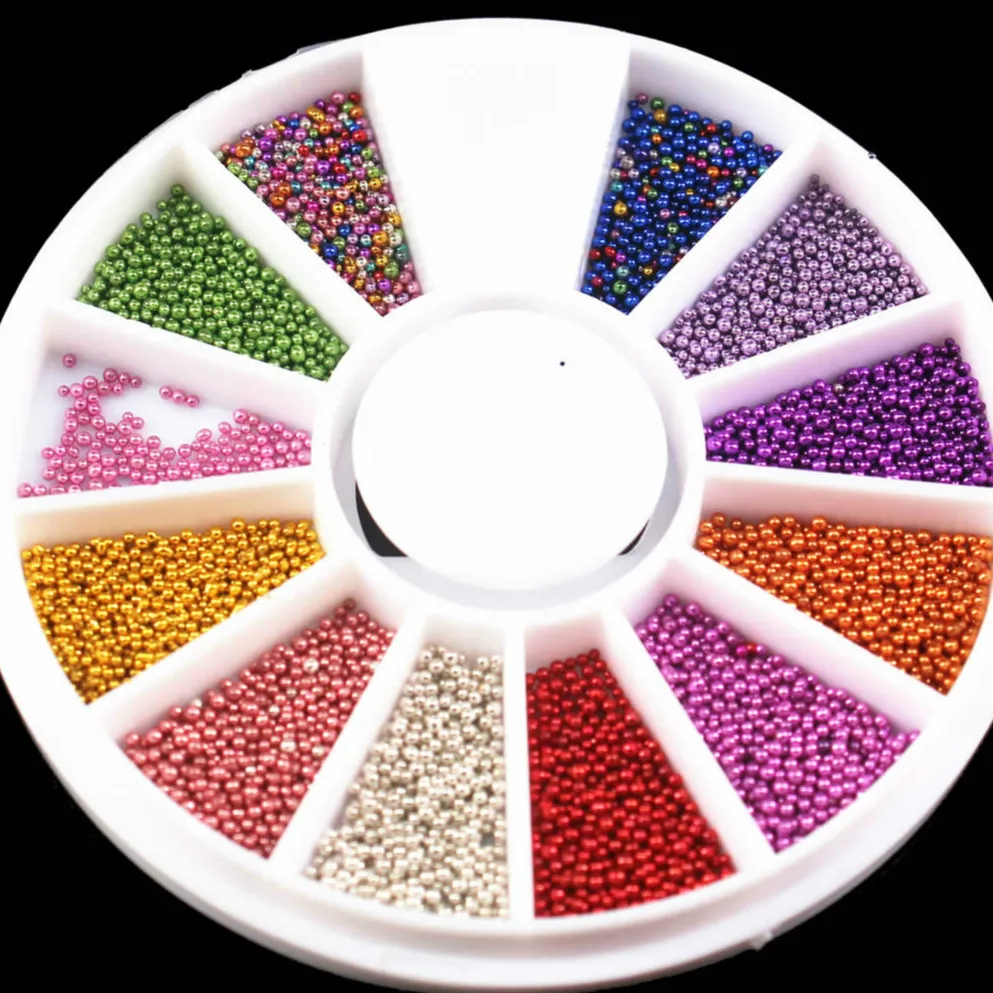 

2018 Hot Stone Nail Rhinestone Small Irregular Beads Manicure 3D Nail Art Decoration In Wheel Accessories Colorful Bead #4