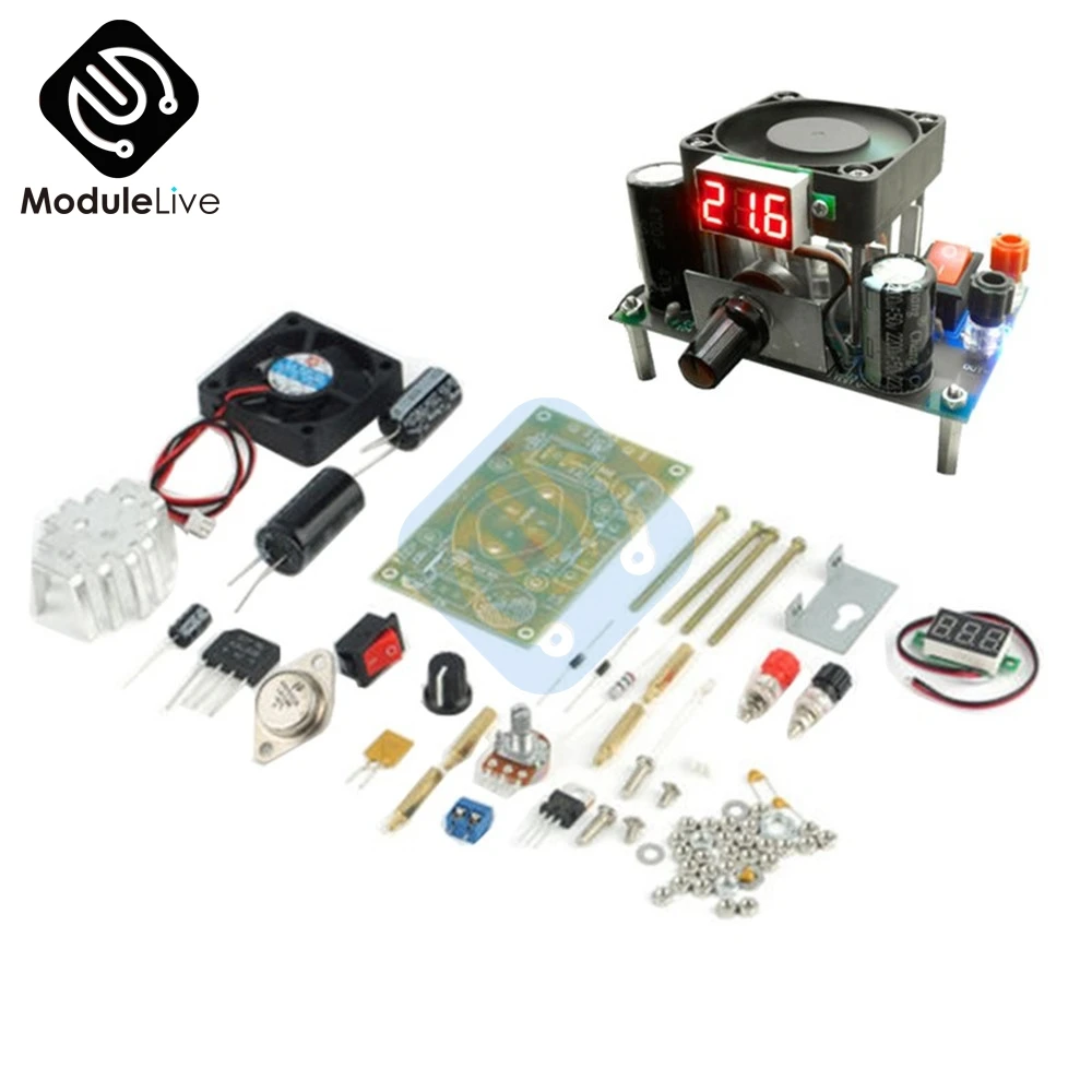 Понижающий модуль трансформатора LM338K 3A набор сделай сам для платы Arduino Raspberry pi Max