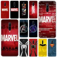 Hot Marvel Comics Logo Soft Silicone Fashion Transparent Case For OnePlus 7 Pro 5G 6 6T 5 5T 3 3T TPU Cover