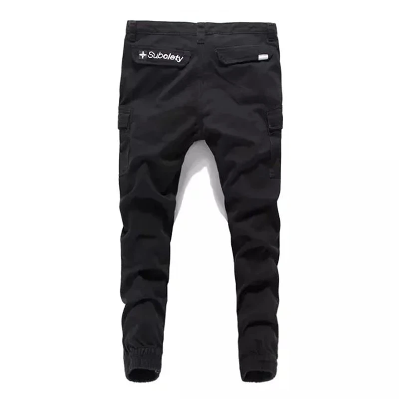 High Grade Men s Black Jeans Jogger Pants Famous Brand Clothing Casual Ankle Length Trousers Denim 2