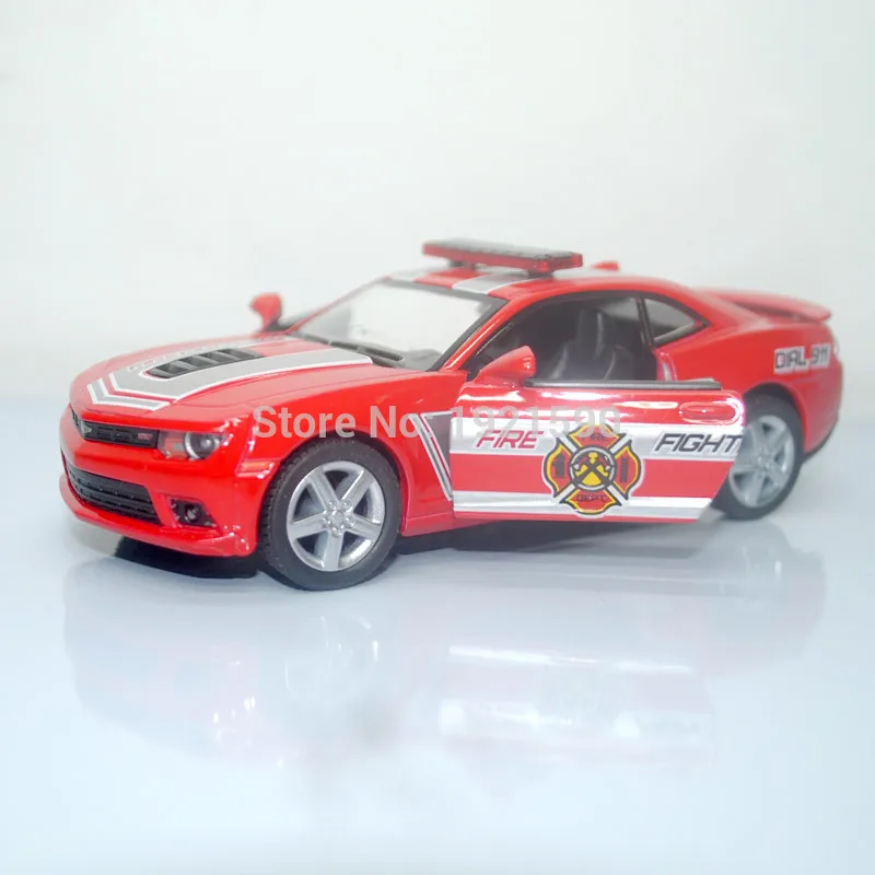 Chevrolet Camaro police version red (6)