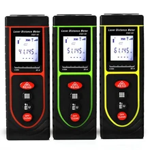 Handheld Mini Digital laser distance Meter LCD trena laser Tape measure Diastimeter tester tool 40M 50M 60M Laser Rangefinder