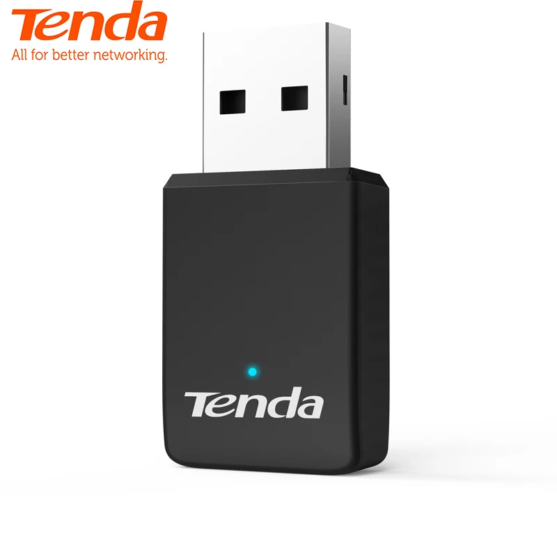 Tenda U9 AC650 Беспроводная Двухдиапазонная автоматическая установка USB2.0 Мини Сетевой Адаптер 2,4G/5,0G сетевая карта с 11ac MU-MIMO