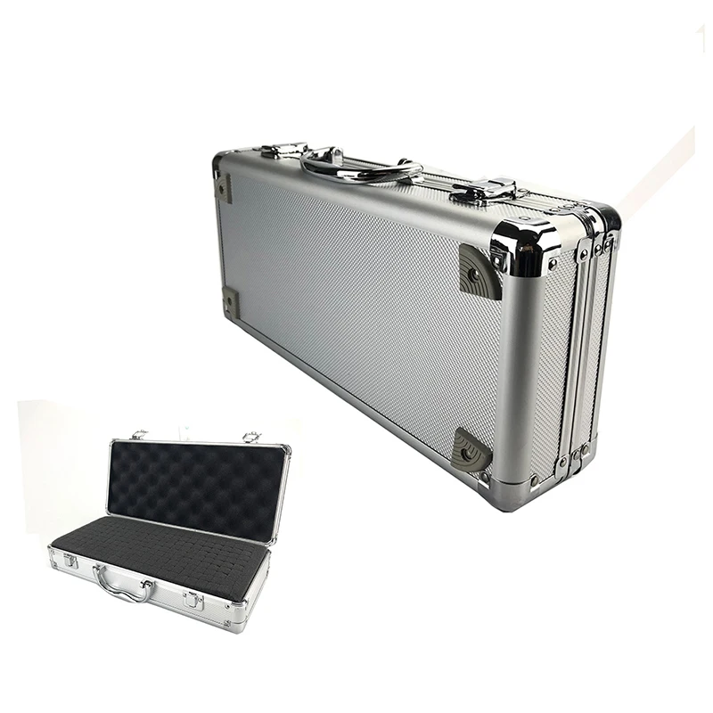 

Toolbox Aluminum Tool Box Portable Instrument Box Storage Case Suitcase Hardware Equipment Camera Instrument Case with Foam