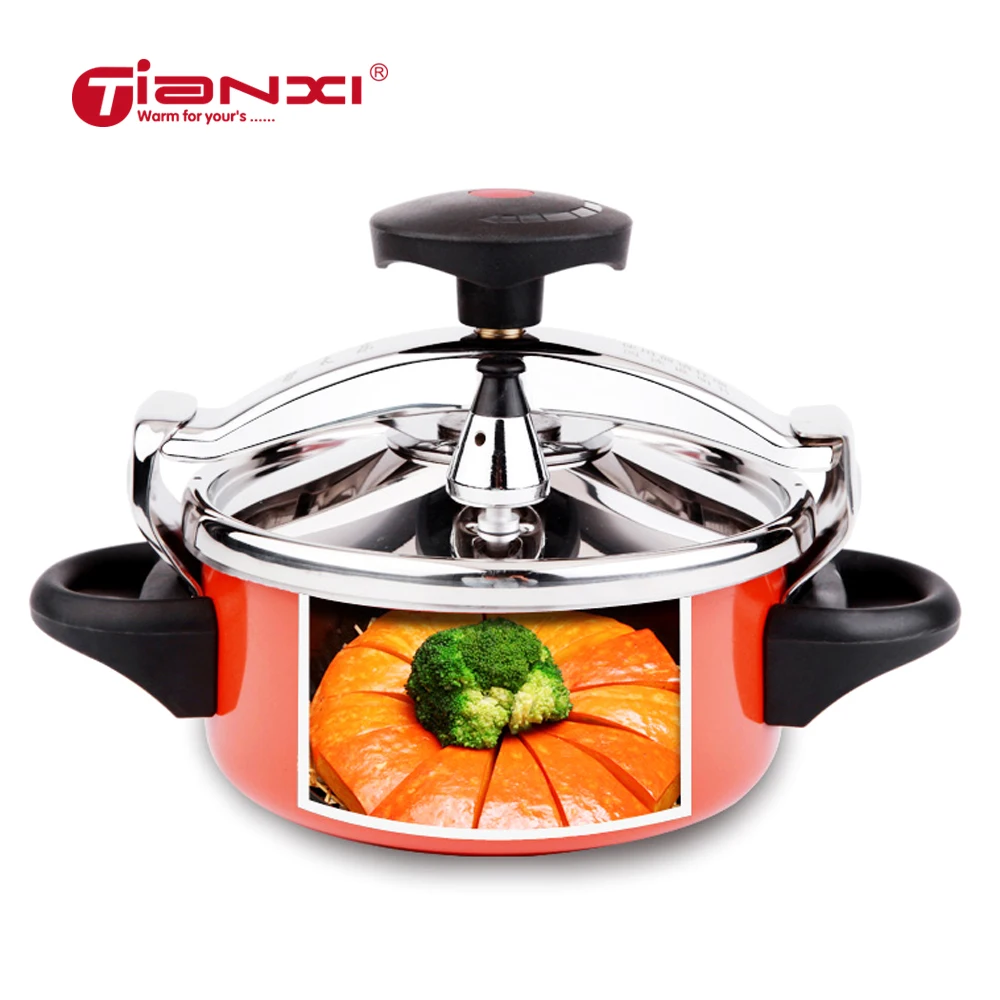 

Mini Pressure Cooker Stainless Steel Pressure Cooker Portable Outdoor Pressure Cooker Explosion-proof Universal Stew Soup
