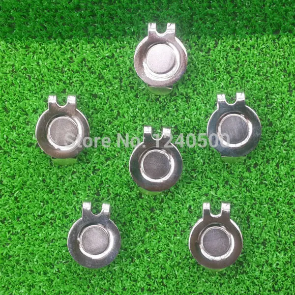 

MAGNETIC VISOR & HAT CLIPS for GOLF BALL MARKER, 10 pcs / LOT