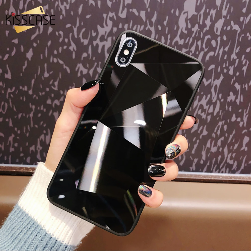 KISSCASE чехол для телефона Samsung Galaxy S9 S8 Plus Note 9 8 геометрический жесткий S7 Edge задняя