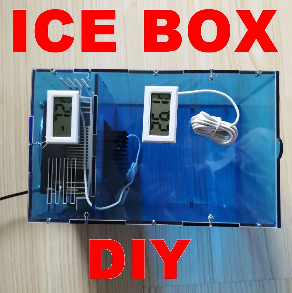 DIY Ice Box Fresh keeping box Refrigerator Diy kit Physics experiment, semiconductor