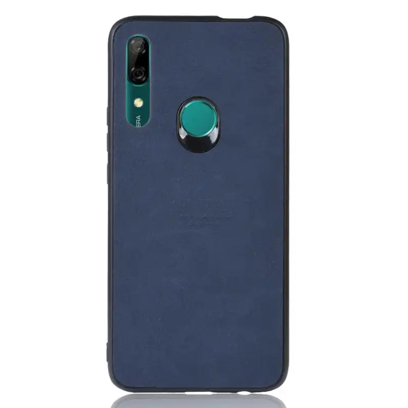 Новая мода обложка на заднюю панель из искусственной кожи для Huawei P SMART Z чехол