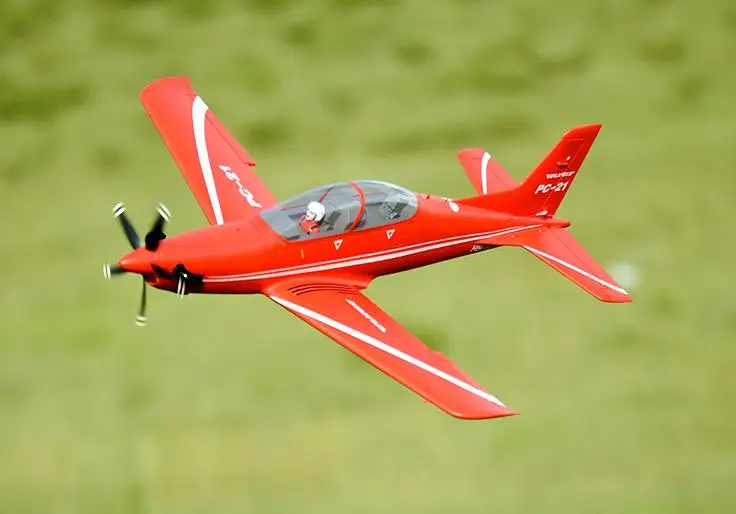 FMS 1100 мм PC 21 PC21 Pilatus RC самолет Европейский тренер PNP и набор 6S прочный EPO Масштаб