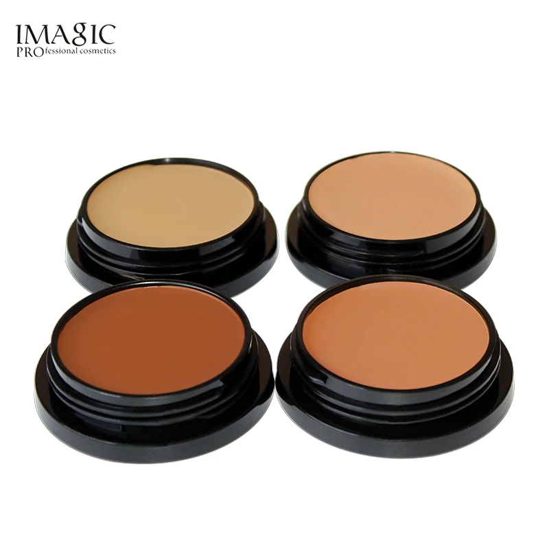 

IMAGIC Brand Face Contour Bronzer Makeup for Women Waterproof Long Lasting Natural Concealer Dark Skin Foundation Makeup Cream