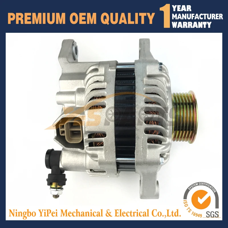 Новый генератор переменного тока 12 В 80 А для Nissan 23100-3M200 0986045671 1995-1999 | Автомобили и