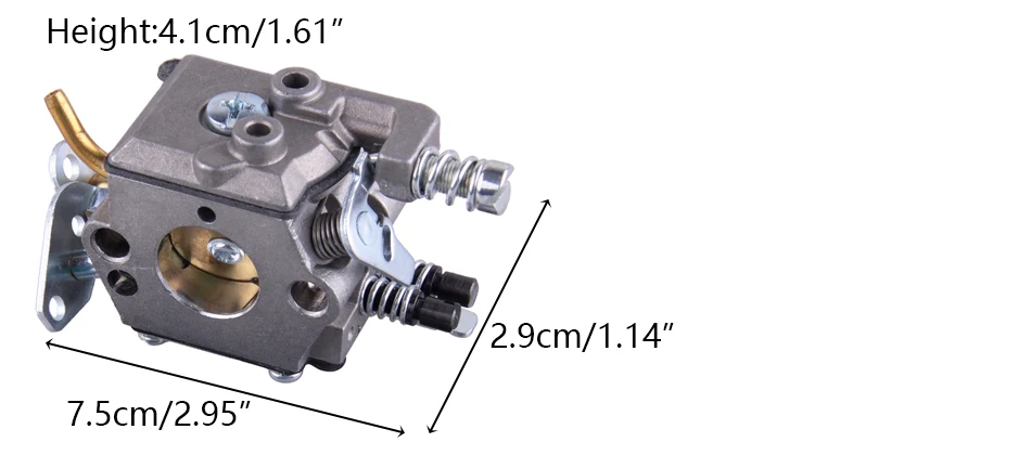 LETAOSK Карбюратор Carb комплект подходит для Husqvarna 36 41 136 137 137e 141 142 бензопила Zama C1Q-W29E