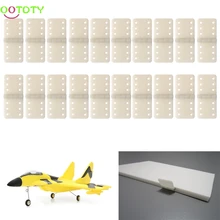 20pcs Hinge Linker Plastic Small for RC Airplane Aircraft Helicopter Quadcopter