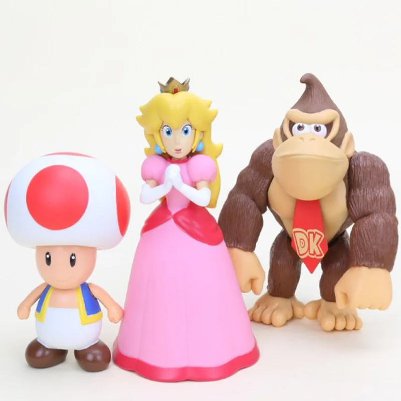 16 Styles 8-15cm Super Mario Bros Bowser Koopa Yoshi Mario Luigi Mushroom Peach Wario Action Figure Toys Children Gift Dolls 16 Styles 8-15cm Super Mario Bros Bowser Koopa Yoshi Mario Luigi Mushroom Peach Wario Action Figure Toys Children Gift Dolls