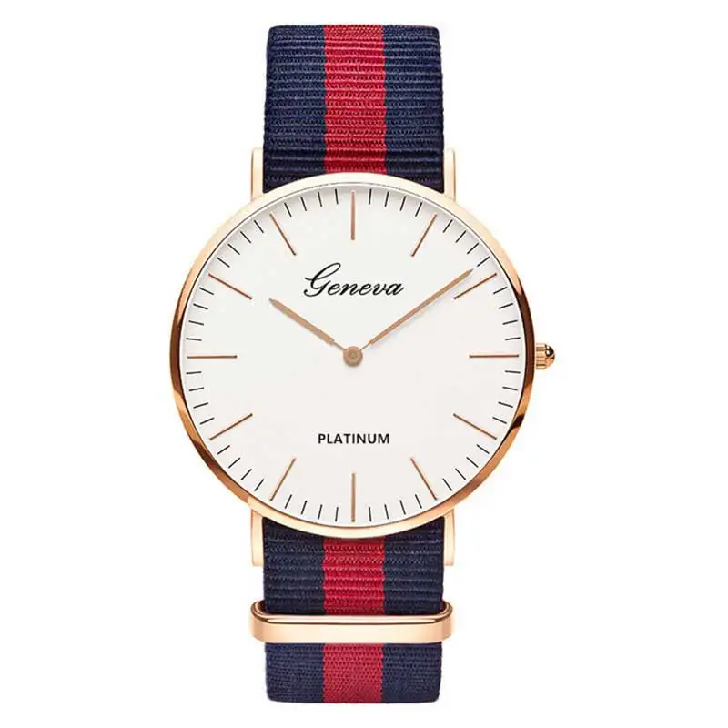 

Nylon strap Style Quartz Women Watch Men Watch Fashion Casual Unisex Watches Wrist Watch couple watches for lovers hodinky men
