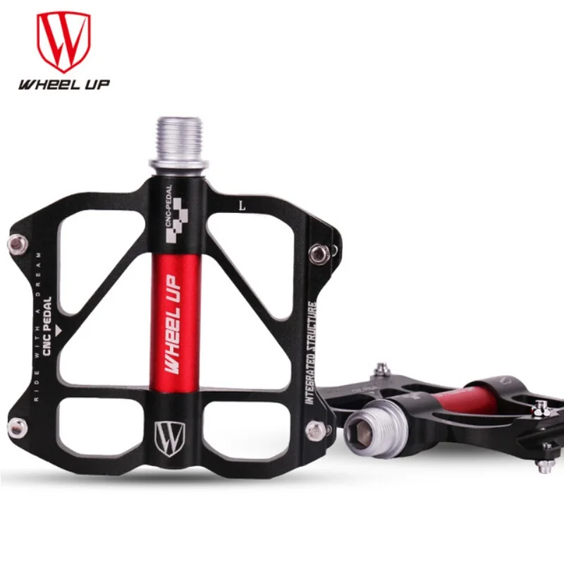 

WHEEL UP MTB BMX Bike Bicycle Ultralight Pedals 6061 Aluminum Alloy Body 3 Bearings Mountain Bike Pedal Cycling Accessories