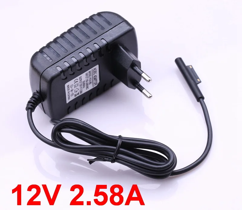 

1PCS 12V 2.58A AC Laptop Power Supply Adapter EU Plug Wall Charger for Microsoft Surface Pro 3 Pro3 Pro4 Pro 4 (i5 i7)