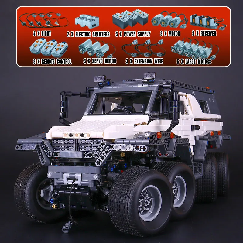 DHL 23011 2959 pcs Technic Series Off-road Vehicle legoing toys Model Building Kits Block Educational Bricks Birthday Toys Gift
